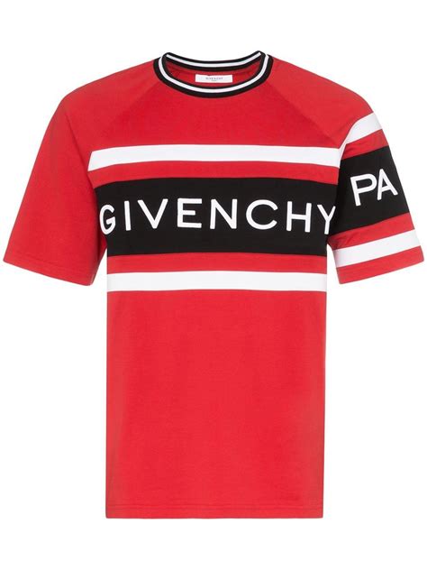 givenchy t shirt white red|givenchy t shirt price.